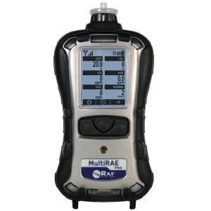 MultiRAE Pro, multi gasdetector, o2 meter, lel meter, co meter, h2s meter, gammastralinga